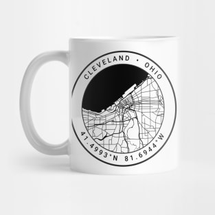 Cleveland Map Mug